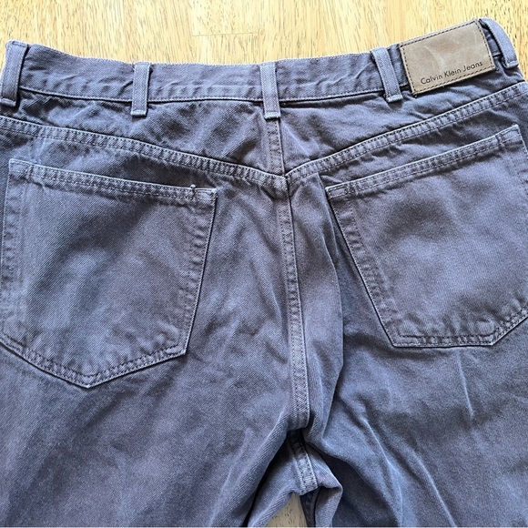 Calvin Klein Men’s Jeans 36x30 Easy Fit Zip Fly 
Grey - Picture 4 of 12